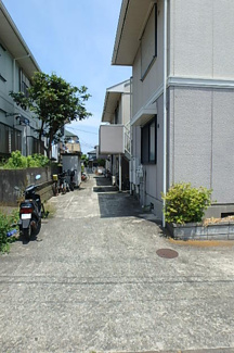 玄関側