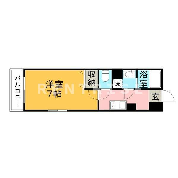 一宮市文京２丁目の賃貸マンションの間取り