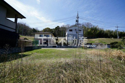 【外観】 | 倉敷市真備町市場　56坪の整形地　建築条件なし♪ | 北側から南側を見ると、山が見える景色もいいですね。