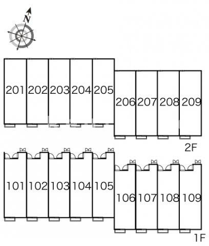 レオパレスエスペランスの駐車場