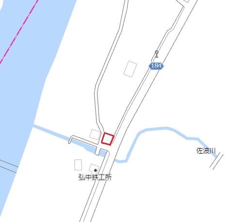 売土地　和字の土地図