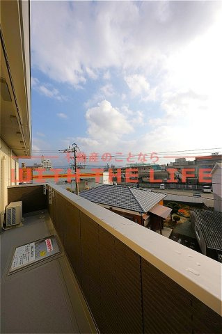 プラザ宮園【キャッシュバック対象物件】のバルコニー|広々としたバルコニーです
