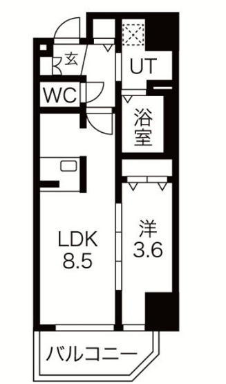 【間取り】 | Lala place難波ガルテン