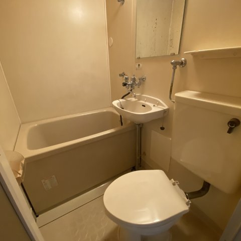 橋本ハイツの浴室|お風呂です