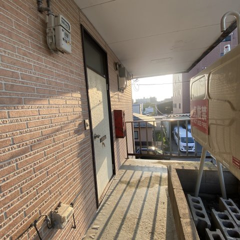 橋本ハイツの玄関|玄関です