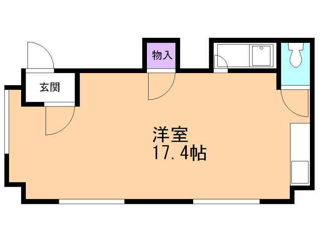中西ビルの間取り