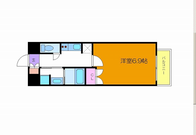 【間取り】 | クレビオス梅田北