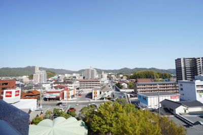 【展望】 | 【上質リフォーム】サンシティ西条7F | 現地（2023年4月3日15：00頃）撮影