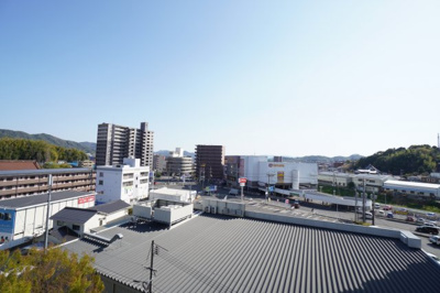 【展望】 | 【上質リフォーム】サンシティ西条7F | 現地（2023年4月3日15：00頃）撮影