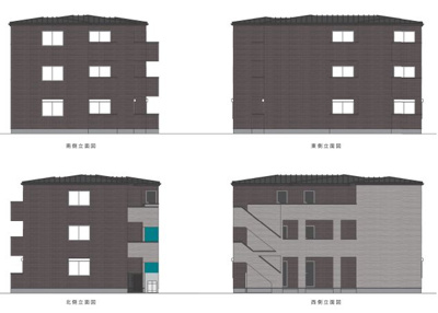 【外観パース】 | ピースフルパレス江戸川