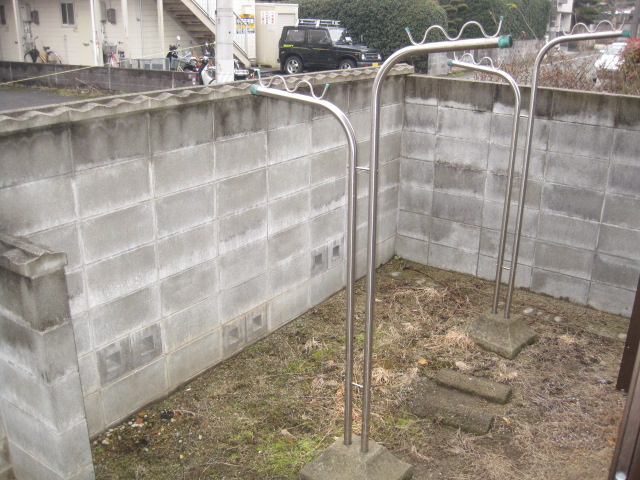 山口市道祖町の一戸建ての庭|お庭です