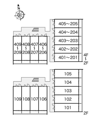 【区画図】 | レオパレス和