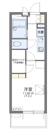 【間取り】 | レオパレス和