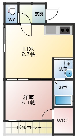 【間取り】 | フジパレスルポ
