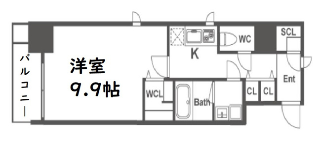 【間取り】 | セイル淀屋橋