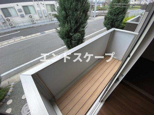 Rosemaryのバルコニー|高崎、前橋エリアのお部屋探しはエンドスケープまで！お客様の理想お聞かせ下さい♪