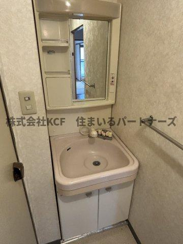 シャロム大善寺の洗面所|広い洗面スペース