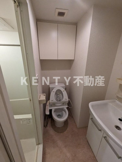 【トイレ】 | ＫＤＸレジデンス雪谷大塚 | 落ち着いた色調のトイレです