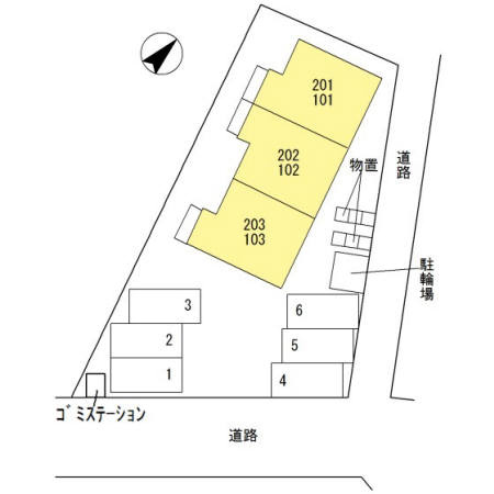 グランツの区画図