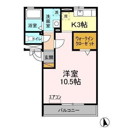クレッセントの間取り