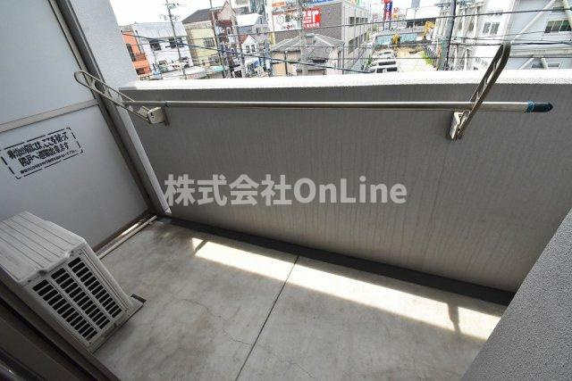 G・クレセントのバルコニー