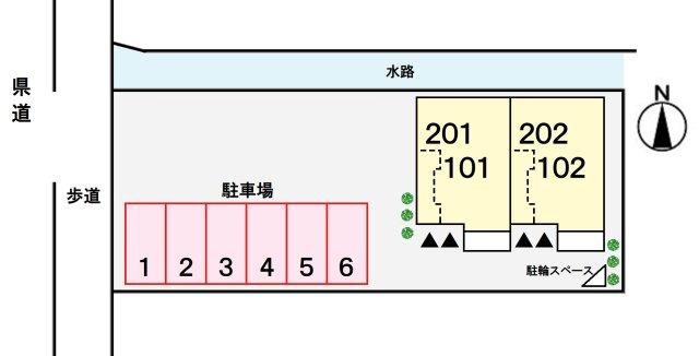 レスペランスの区画図