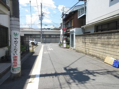 竹田ハイツの周辺|前面道路