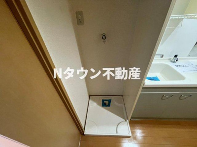 【設備】 | Woodstock | 洗濯機置き場です