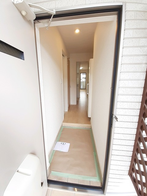 グランボナール秋川の玄関
