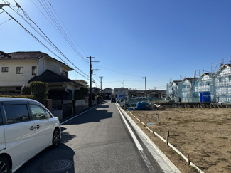 【前面道路含む現地写真】 | 令和６年１月１３日撮影
令和６年３月完成予定
