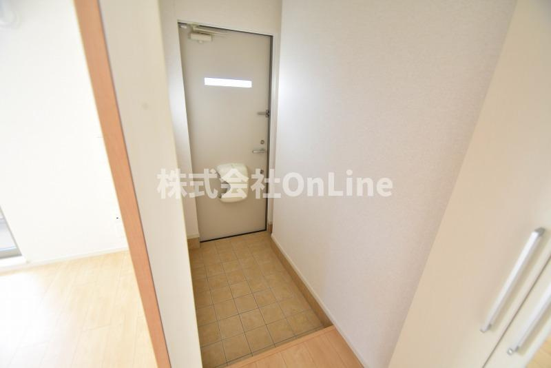 シャルマン大蓮北の玄関