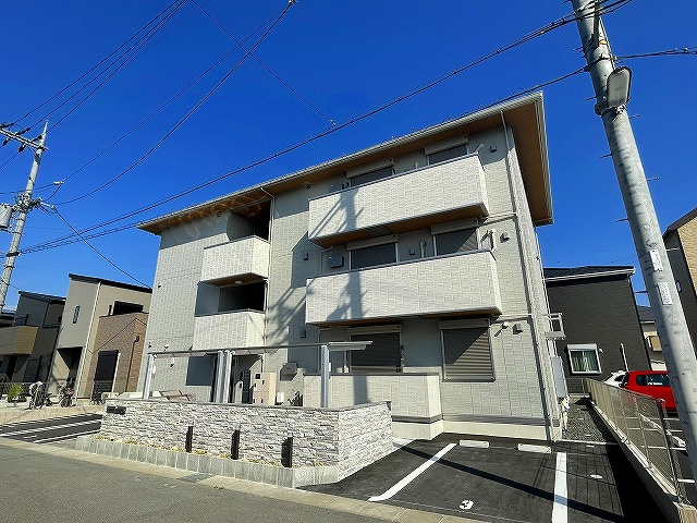 D-ROOMホクレアの外観|落ち着いた雰囲気の外観です