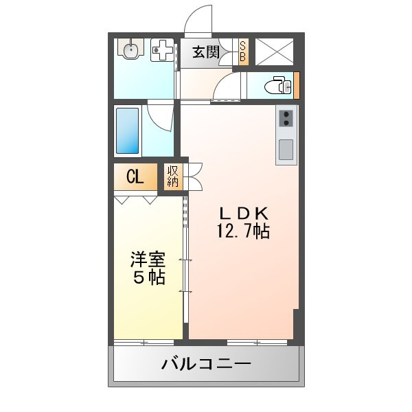 AULII Osakaの間取り
