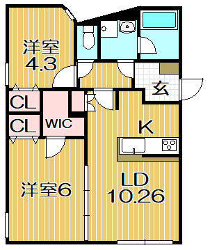 【間取り】 | LAPiS武蔵小山
