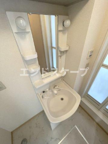 クレシェンテEの洗面所|高崎、前橋エリアのお部屋探しはエンドスケープまで！お客様の理想お聞かせ下さい♪