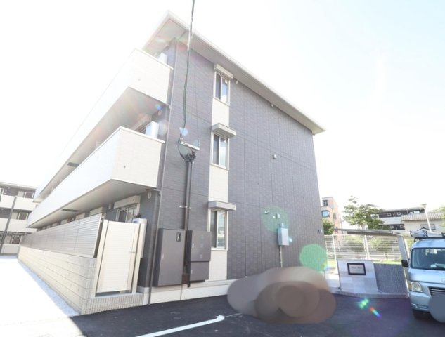 熊本市中央区本荘５丁目のアパートの外観