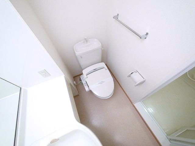 サンロイヤル　Ⅱのトイレ|ゆったりとした空間のトイレです