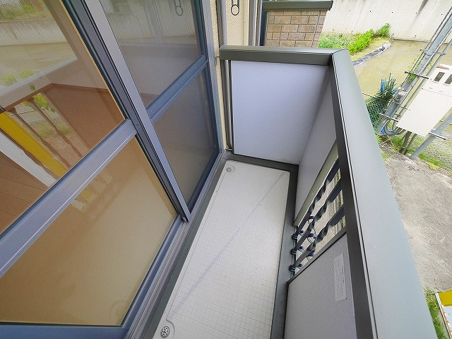 サンロイヤル　Ⅱのバルコニー|広々としたバルコニーです