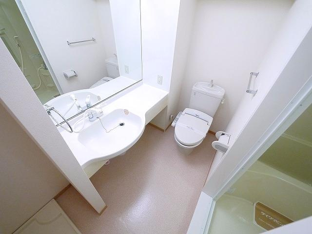 サンロイヤル　Ⅱの洗面所|洗面所です