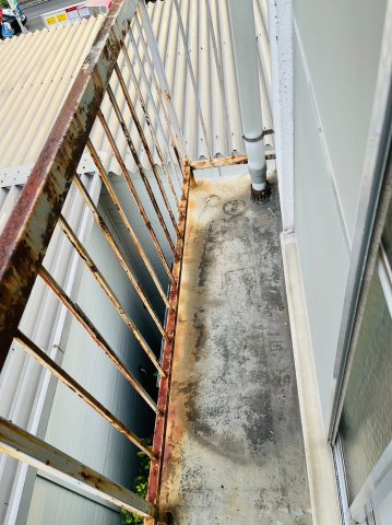 仲介手数料0円！！清水ビルのバルコニー