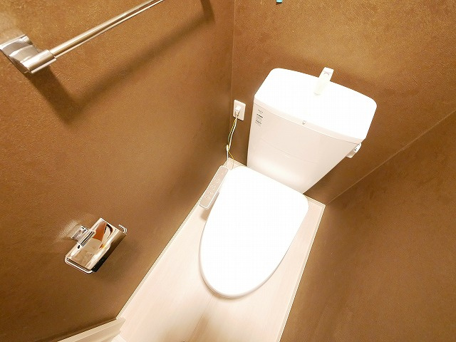 D-ROOMホクレアのトイレ|清潔感のあるトイレです