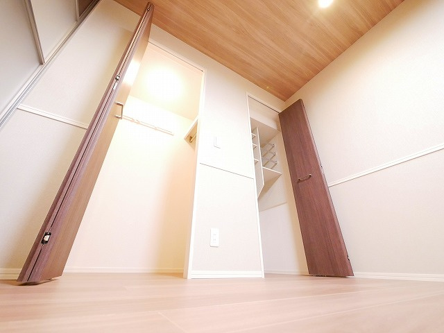 D-ROOMホクレアの収納|便利な収納スペースです