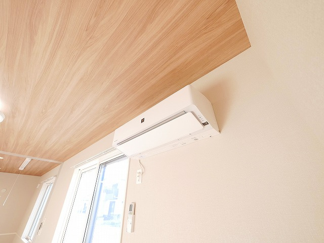 D-ROOMホクレアの設備|エアコンです
