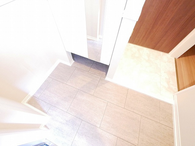 D-ROOMホクレアの玄関|ゆったりとした玄関です