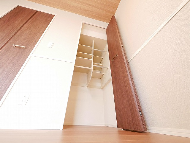 D-ROOMホクレアの収納|専用の収納スペースです