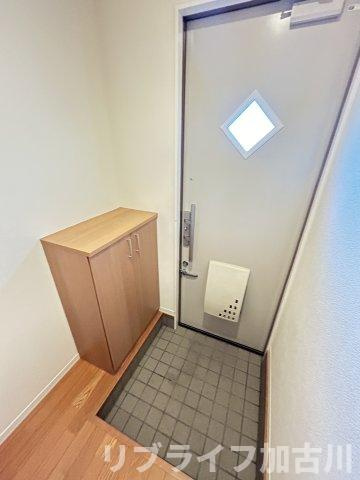 MASTCOURT加古川南Aの玄関