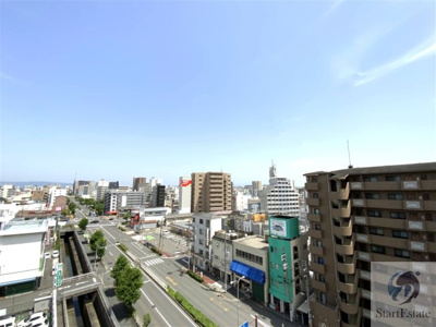 【展望】 | メロディーハイム住吉公園通り | バルコニーからの眺望です。