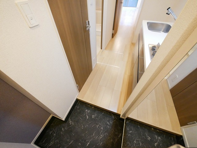 ウエストメゾン北袋Ⅰの玄関