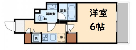 【間取り】 | プライマル靱本町