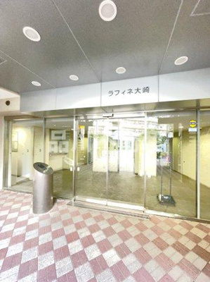 【エントランス】 | ラフィネ大崎B | ゆとりのあるエントランスです